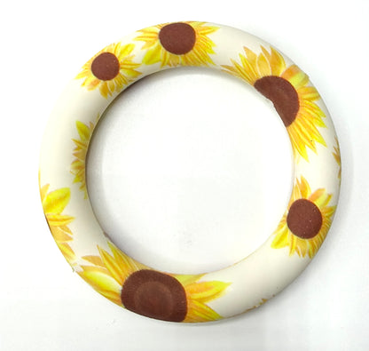 Anneaux en silicone imprimés 65 mm