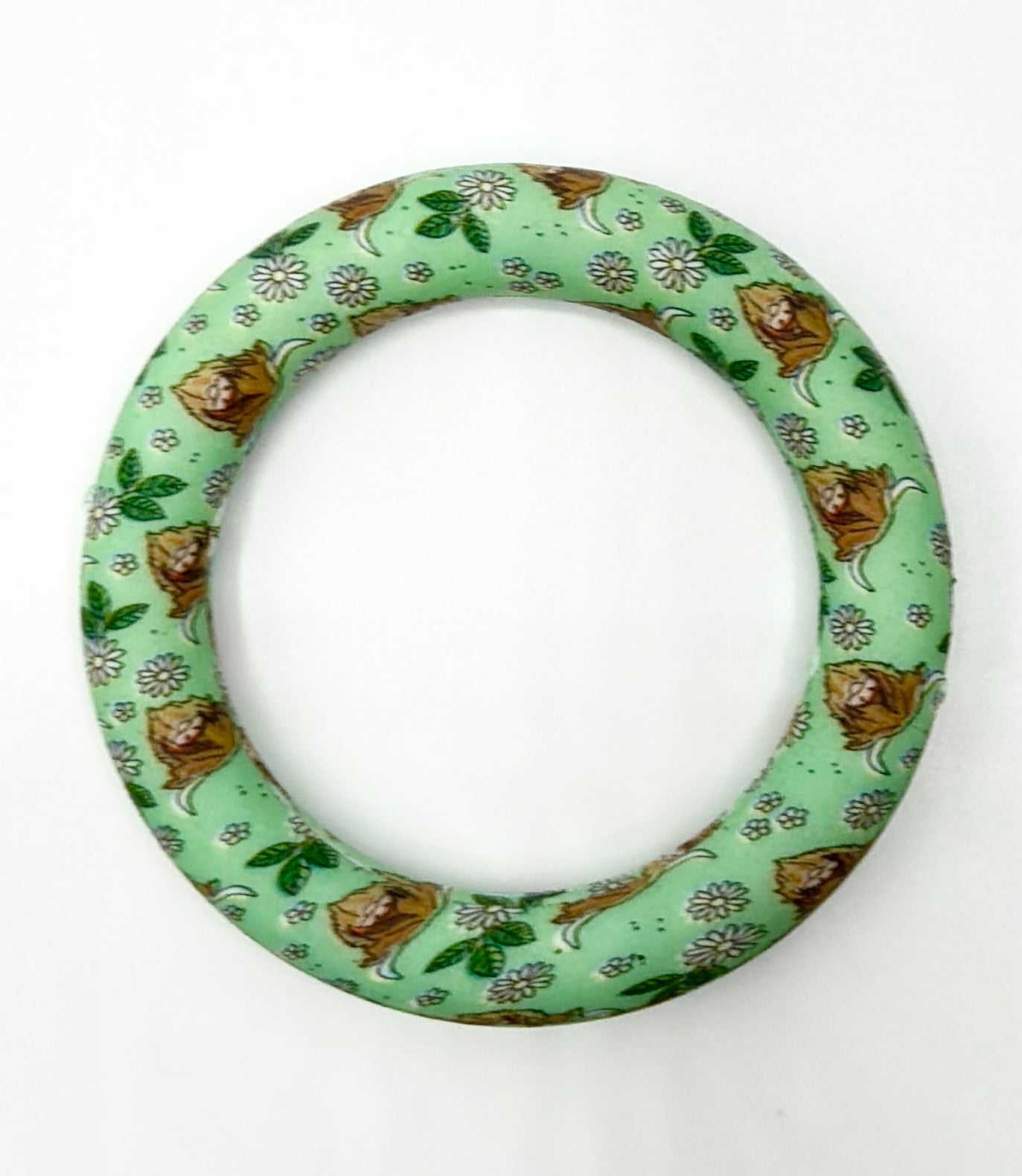 Anneaux en silicone imprimés 65 mm