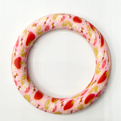 Anneaux en silicone imprimés 65 mm