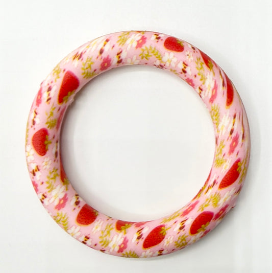 Anneaux en silicone imprimés 65 mm