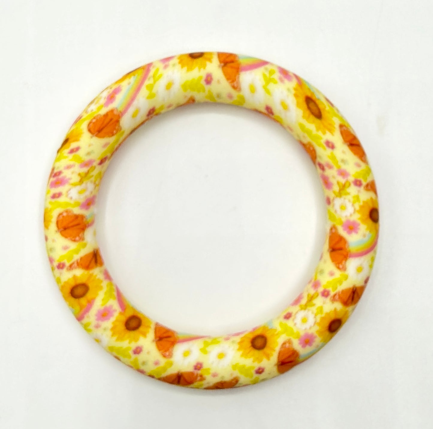 Anneaux en silicone imprimés 65 mm