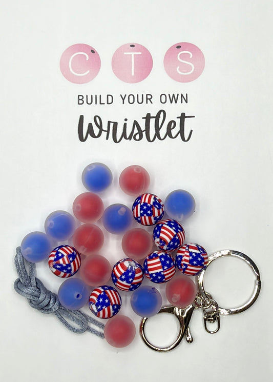 Stars & Stripes Wristlet Kit