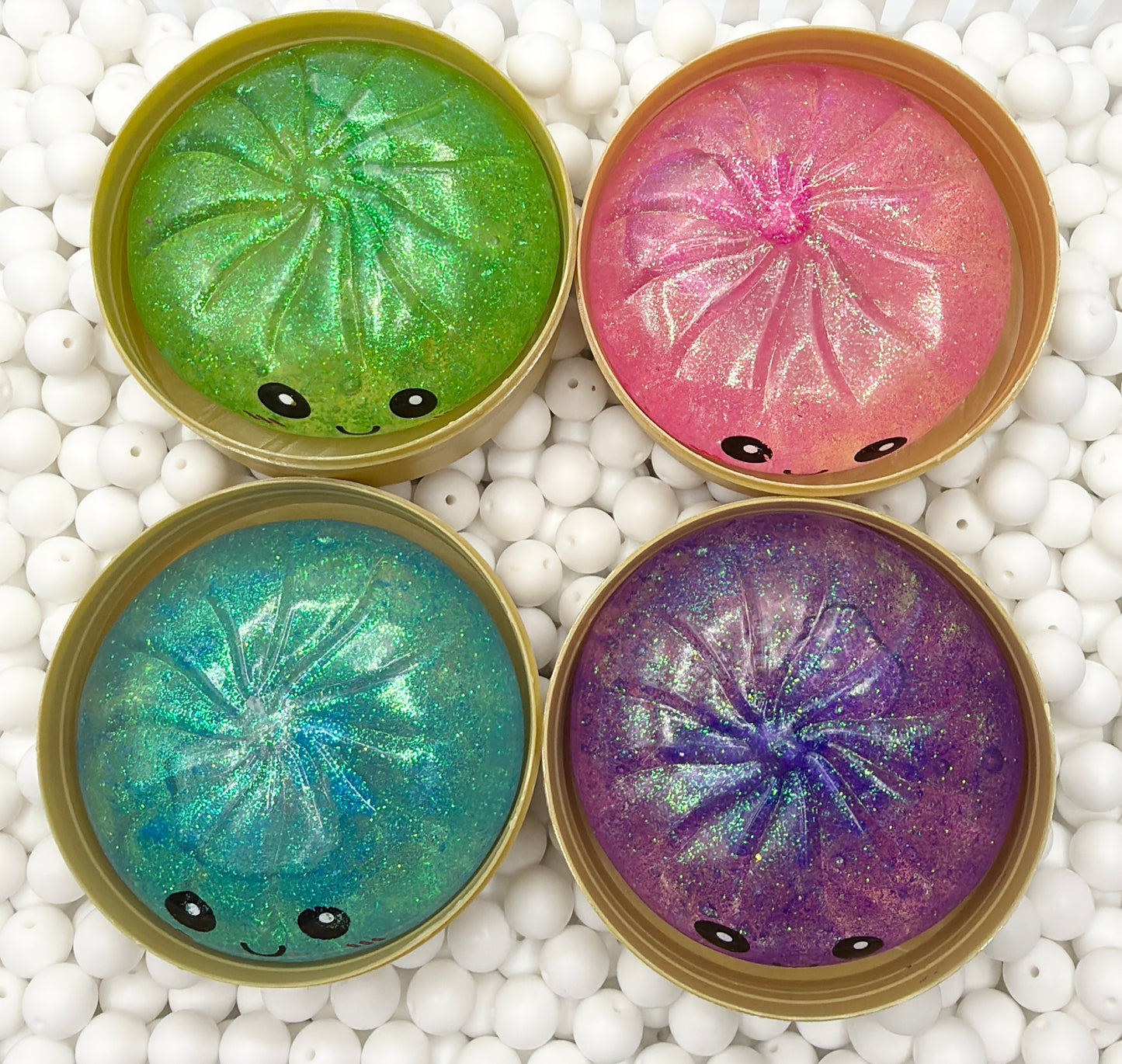 Glitter Dumpling Squish Individual Choose your Color