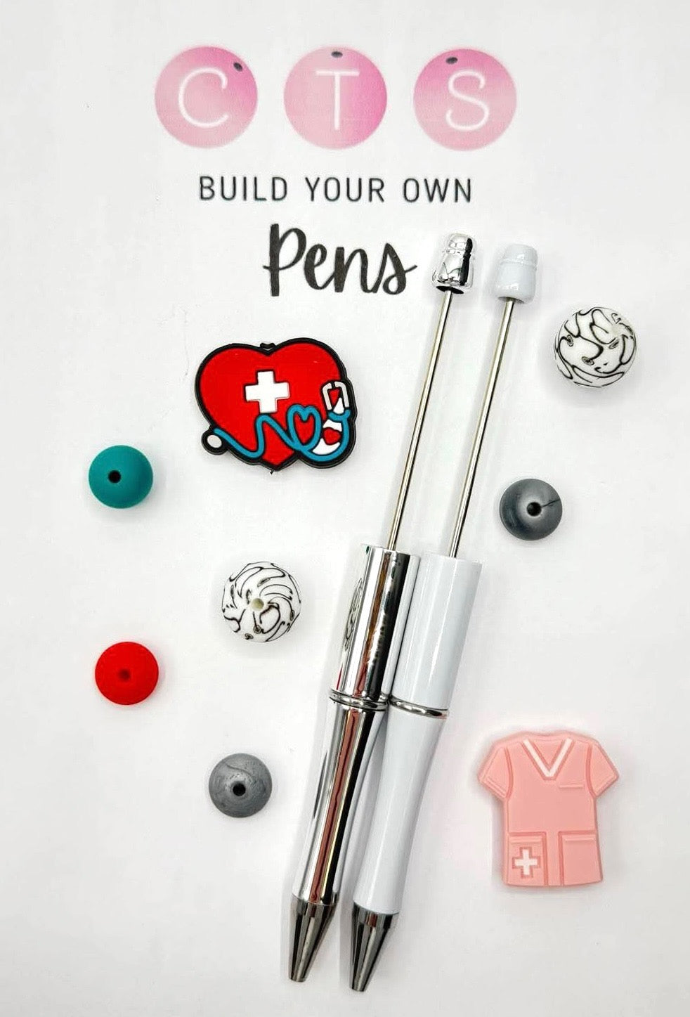 Pink Scrub Life Pen Kit