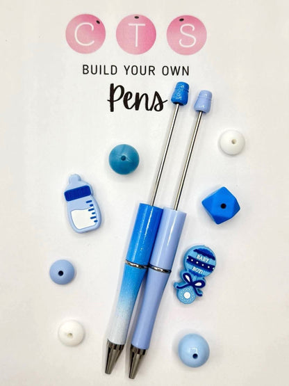 Welcome Baby Boy Beadable Pen Kit