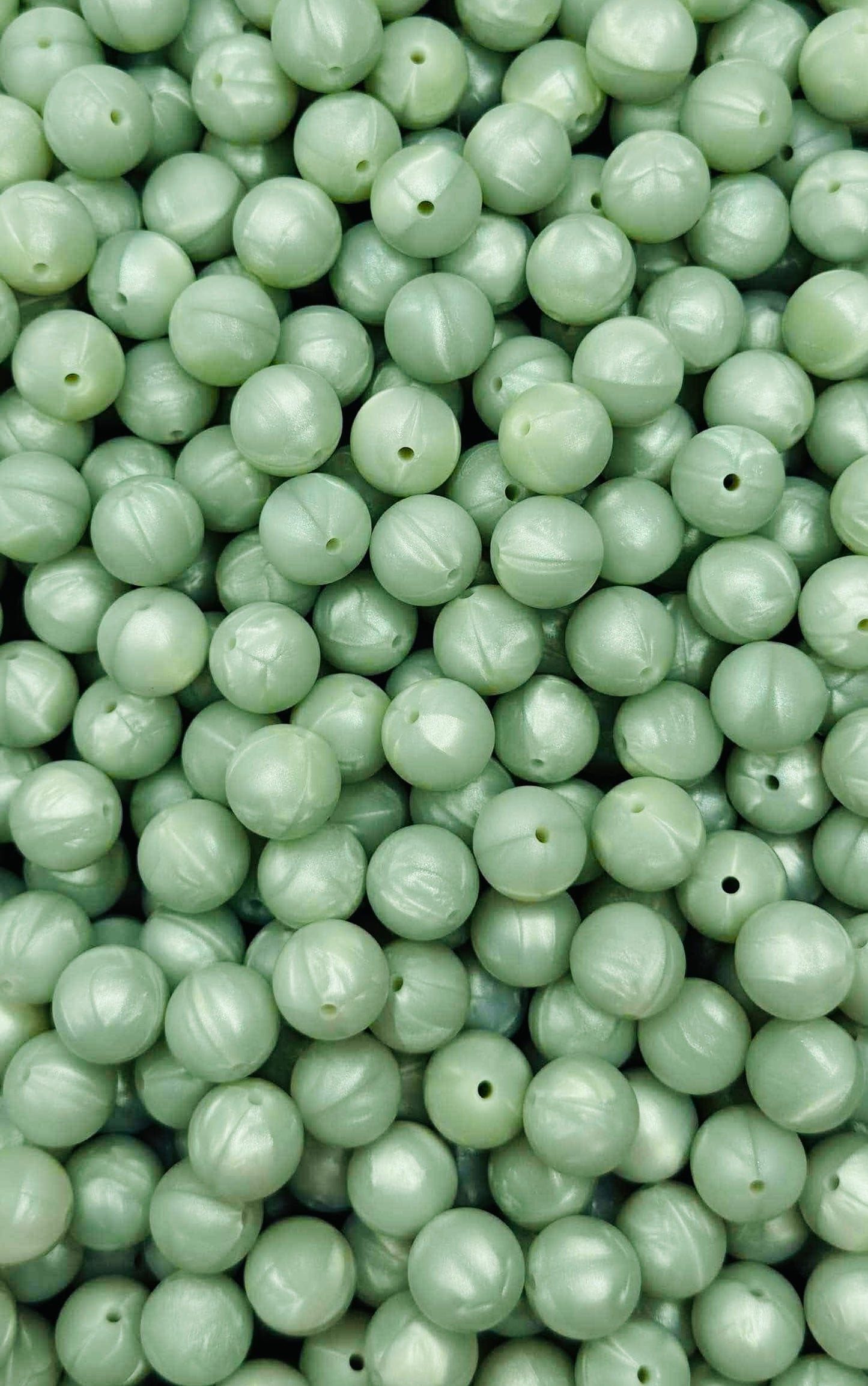 Seafoam Pearl 15mm Round