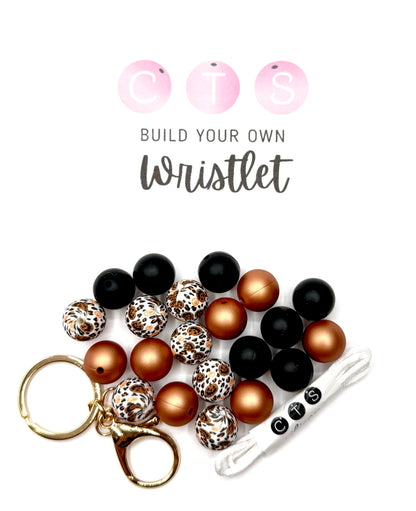 Pumpkin Leopard Wristlet Kit