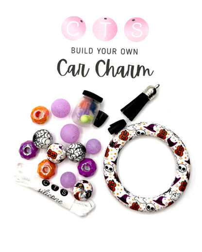 Halloween Squad Car Charm Kit
