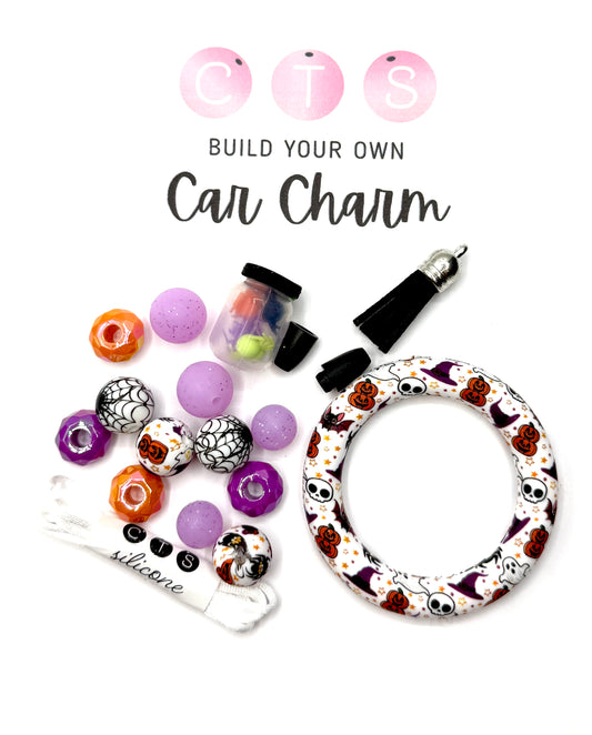 Halloween Squad Car Charm Kit