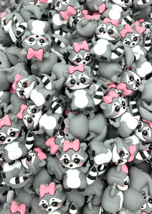 Sweet & Sassy Trash Panda Focal Bead