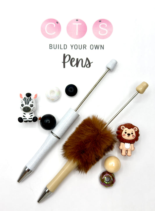 Wild About Alex & Marty Beadable Pen Kit
