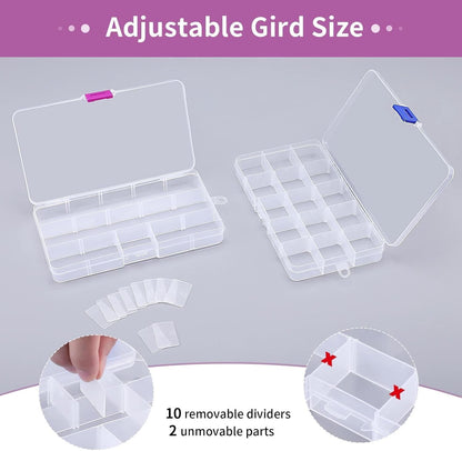 Empty Bead Storage Container