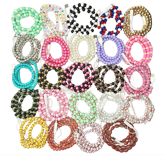 Beaded Charger**NEW COLORS**