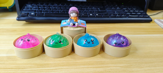 Glitter Dumpling Squish Individual Choose your Color