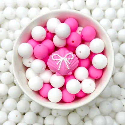 Pretty in Pink Sea Shell Focal Bead