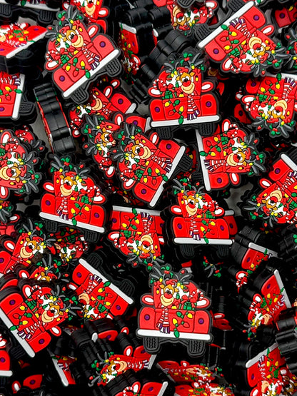 Red-Nosed Ride Focal Bead