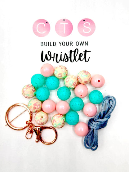 Pastel Leopard Wristlet Kit