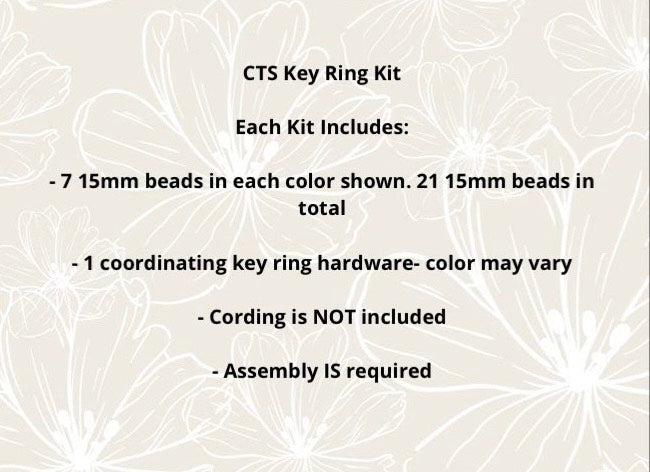 Cardinal Key Ring Kit #17