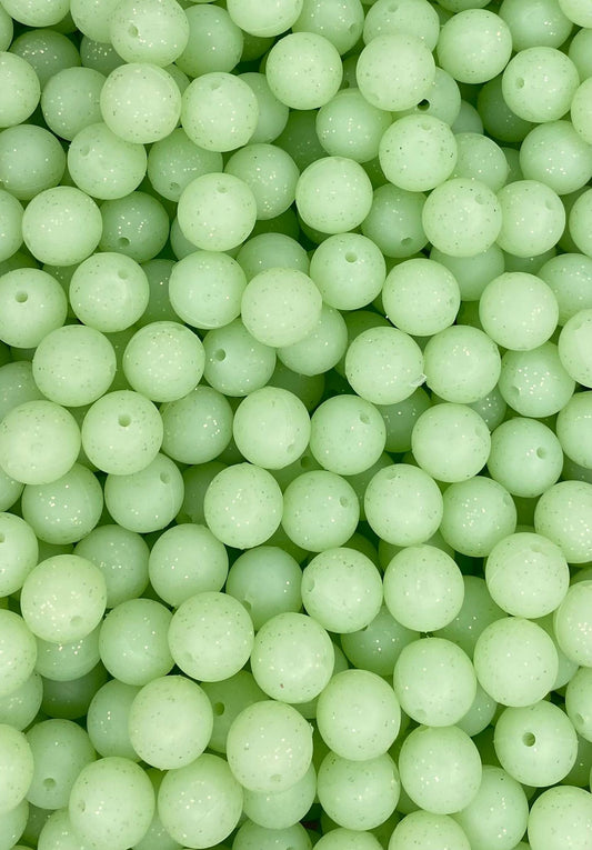 Perles scintillantes de 15 mm
