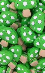 Mushroom Focal Bead