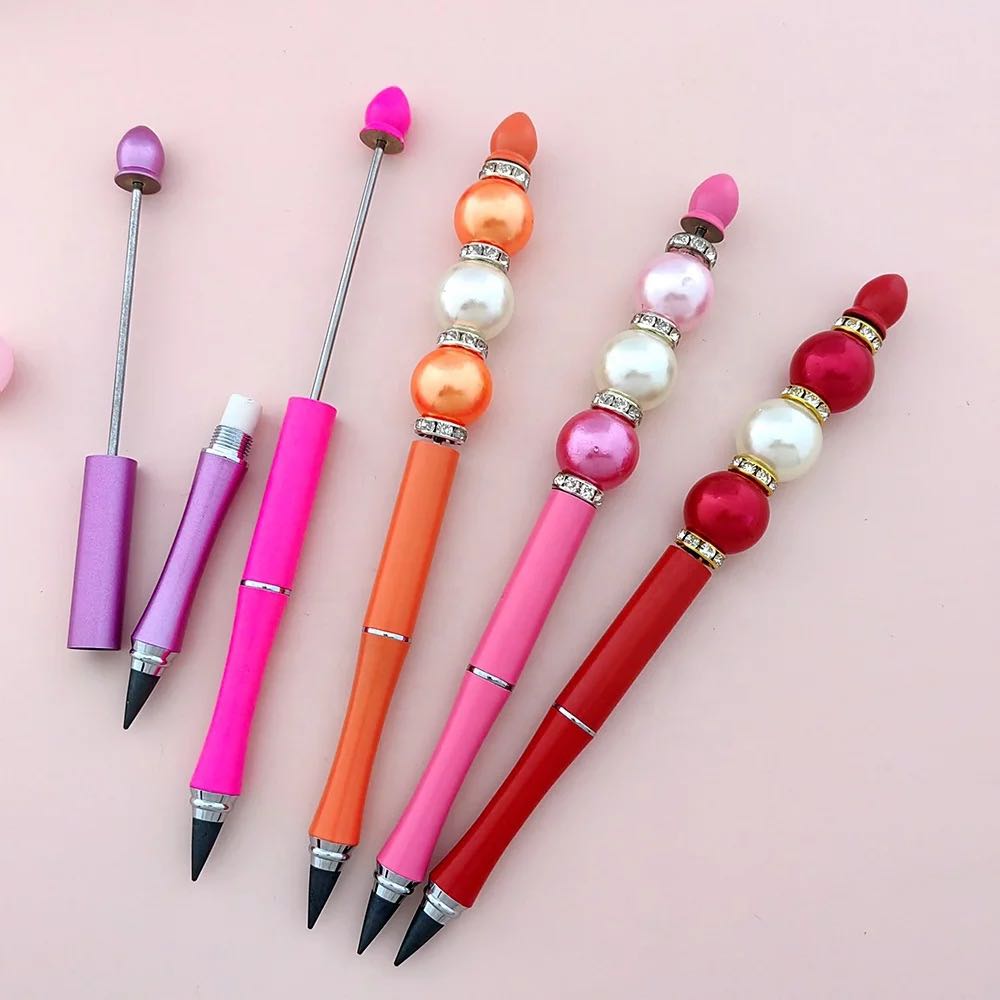 Pretty Silicone Beaded Pens With Silicone Focal Bead – Frankie's Fab Designs