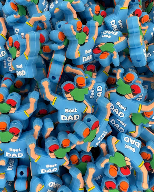 Best Dad Focal Bead