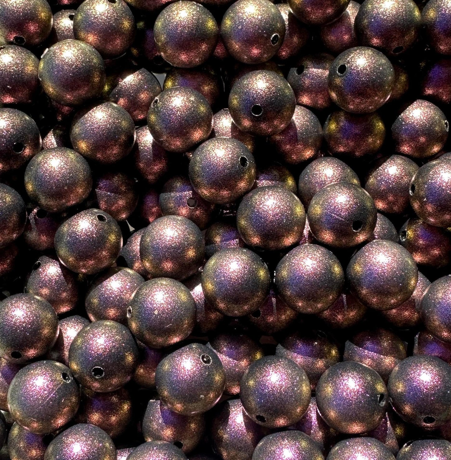 Black Opal 15mm Bead