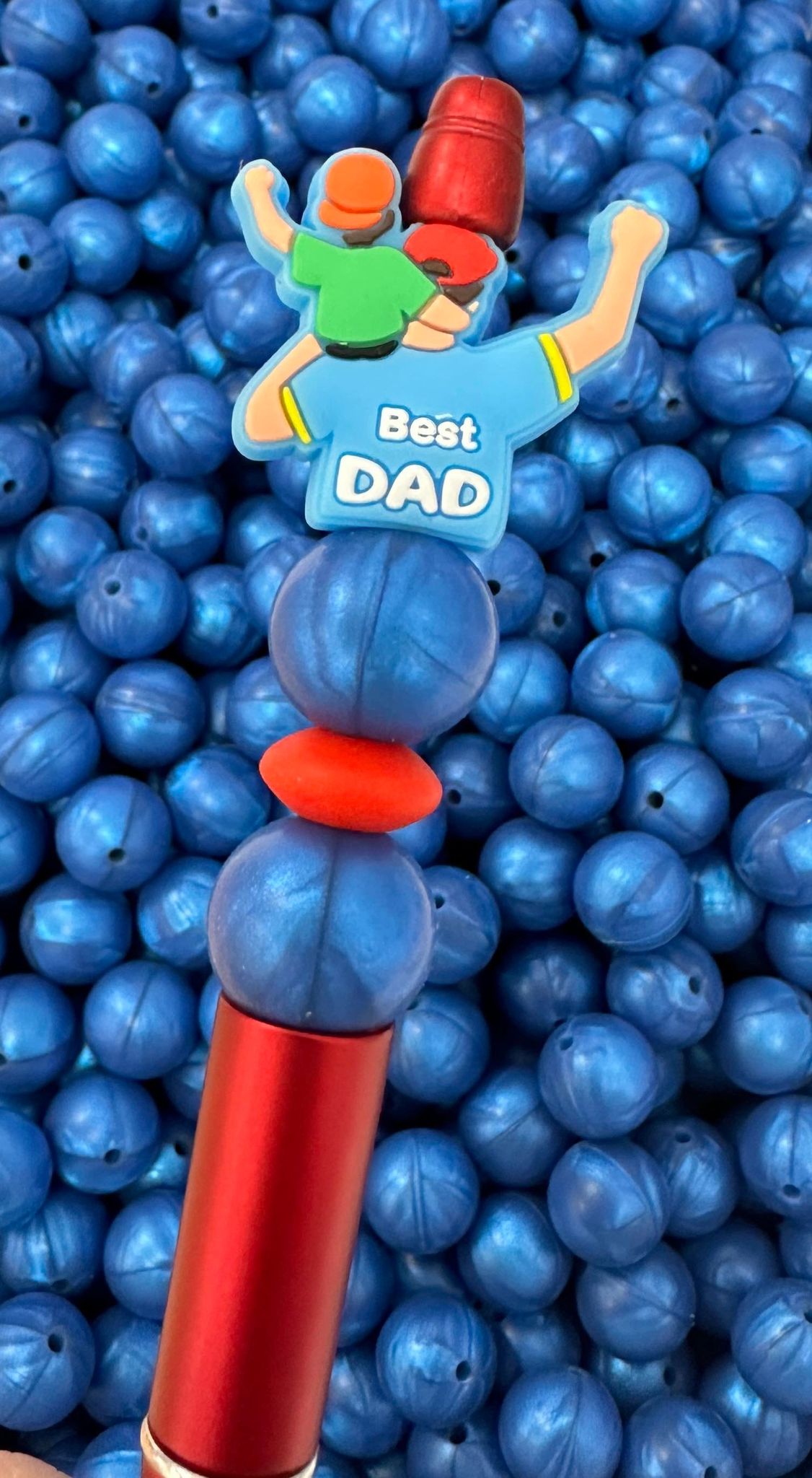 Best Dad Focal Bead