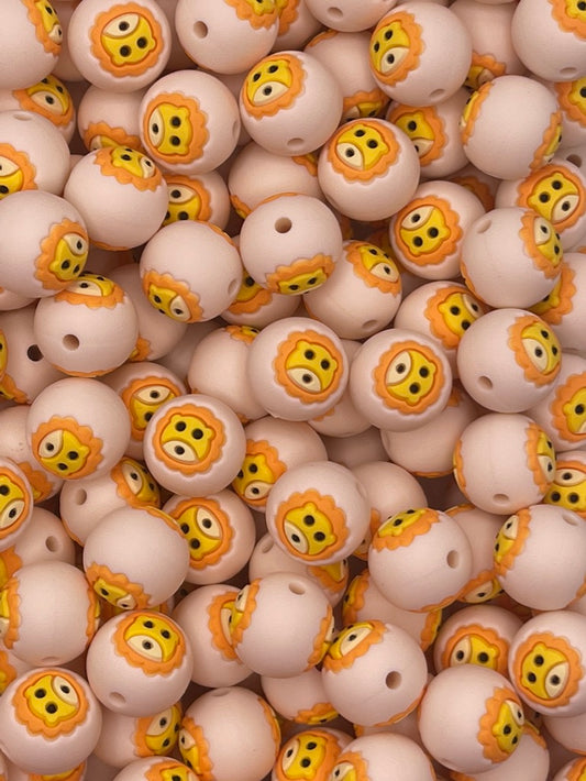 Perles en relief 15mm