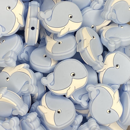 Smiling Whale Focal Bead