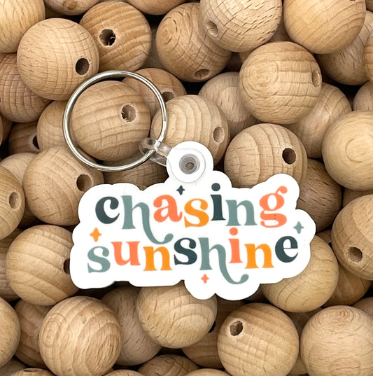 "Chasing Sunshine" Key Tag #85