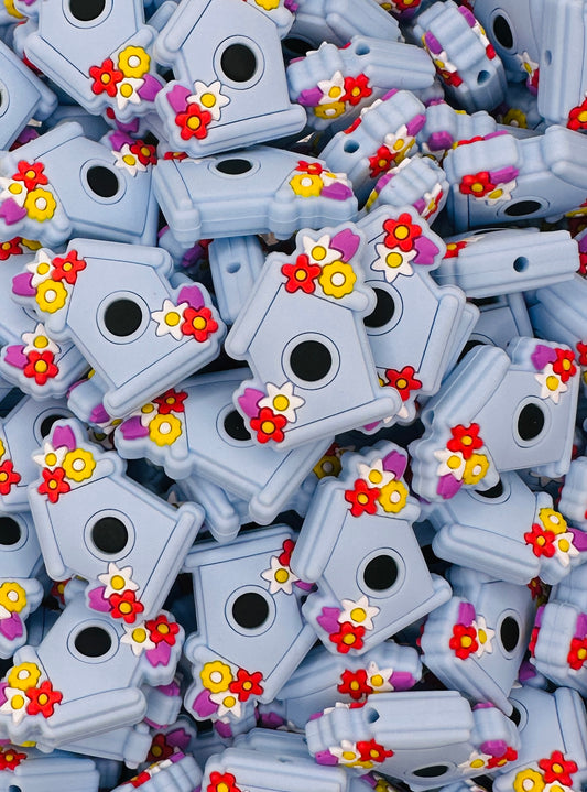 ***Discontinued*** Bird House Focal Bead