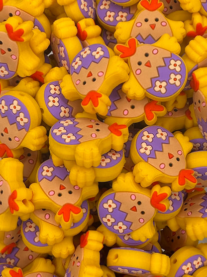 Perle focale poussin de Pâques