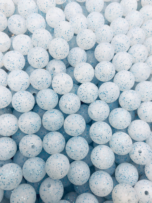 Perles scintillantes de 15 mm