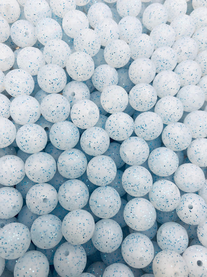 Cinderella Glitter 12mm Beads