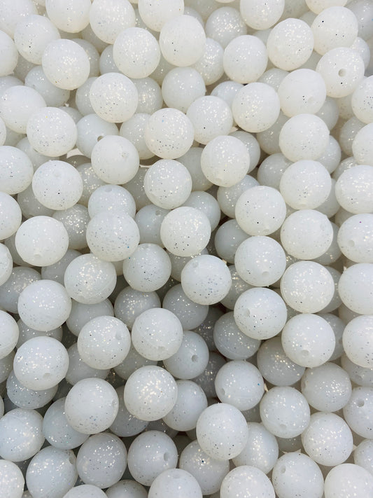 Perles scintillantes de 15 mm