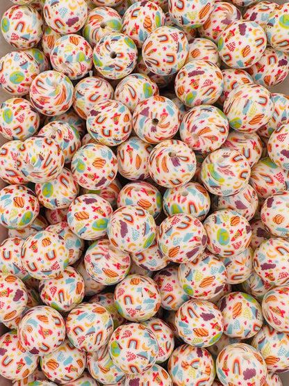 Perle de 15 mm imprimée Third Rock 