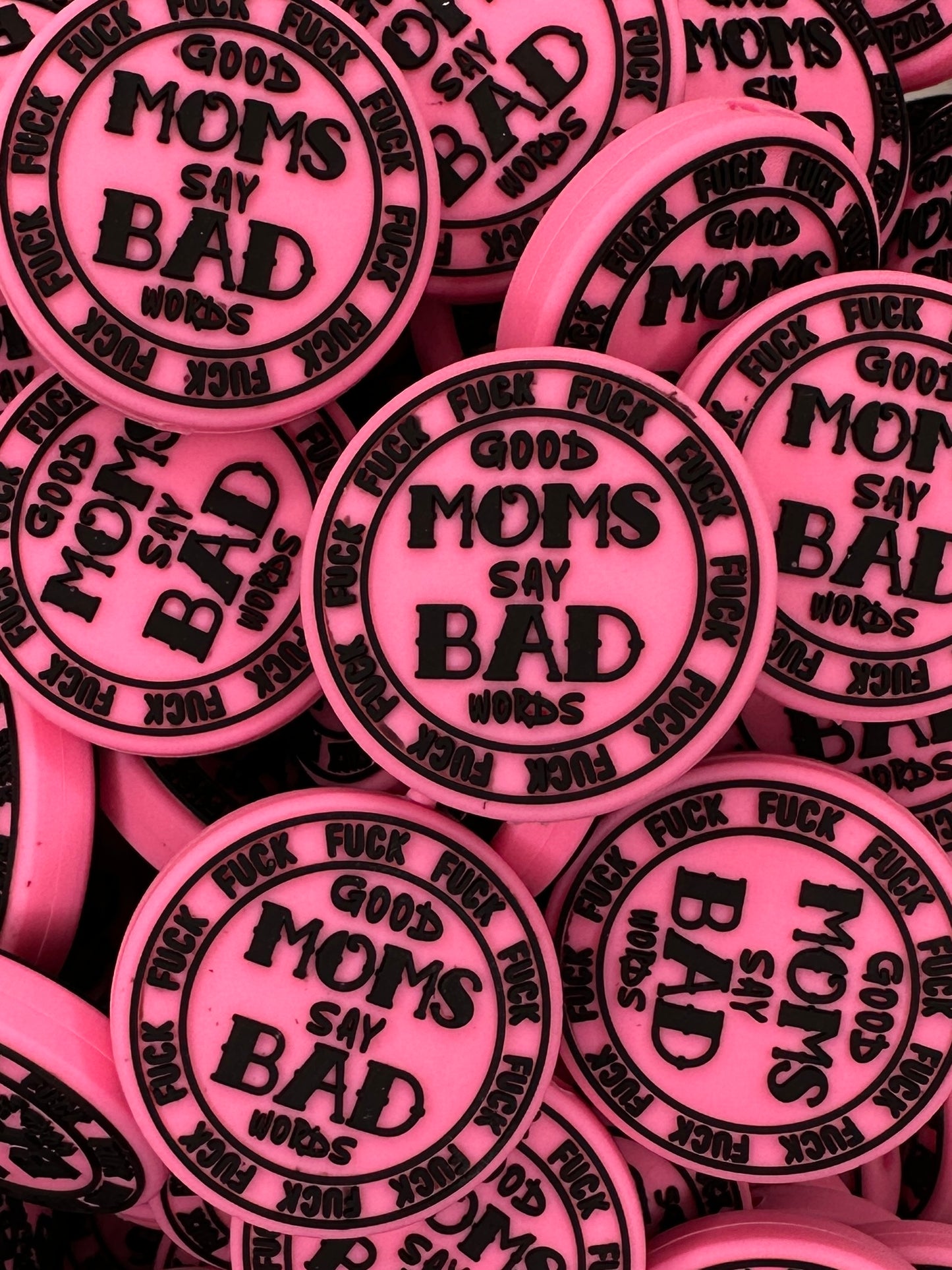 CTS Creation: Good Moms Say Bad Words Focal Bead