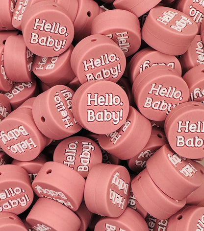 "Hello Baby"  Focal Bead
