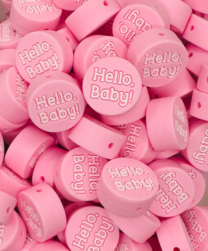 "Hello Baby"  Focal Bead