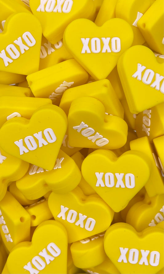 Talking Hearts Focal Bead