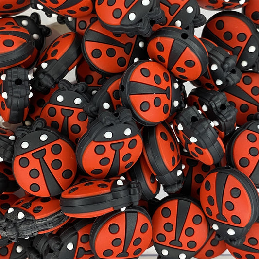 Ladybug Focal Bead