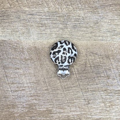 Printed Pacifier Silicone Clip