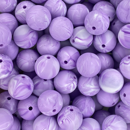 Purple Marble 15mm S15-44