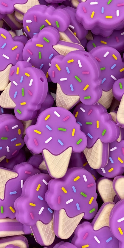 Ice Cream Cone Focal Bead