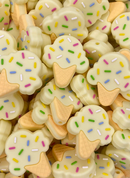 Ice Cream Cone Focal Bead