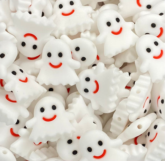 Happy Ghost  Focal Beads