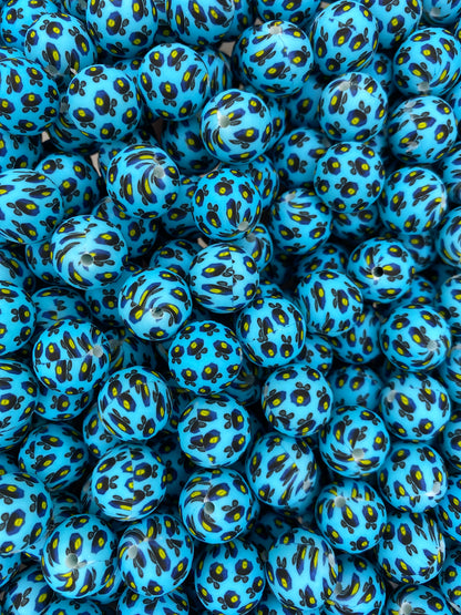 CTS Creation: Back the Blue Printed 15mm Bead