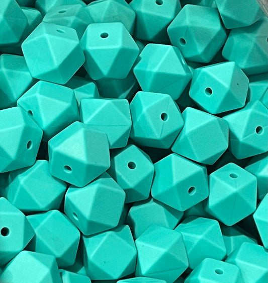 Turquoise 14mm Hexagone H14-96