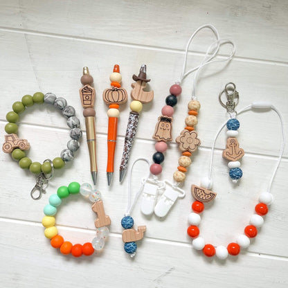 Wooden Shaped Beads